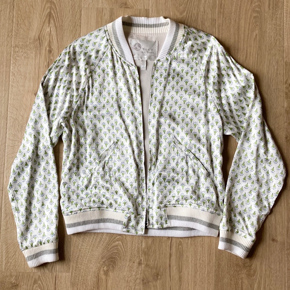 Tiny Editions for Anthropologie bomber jacket